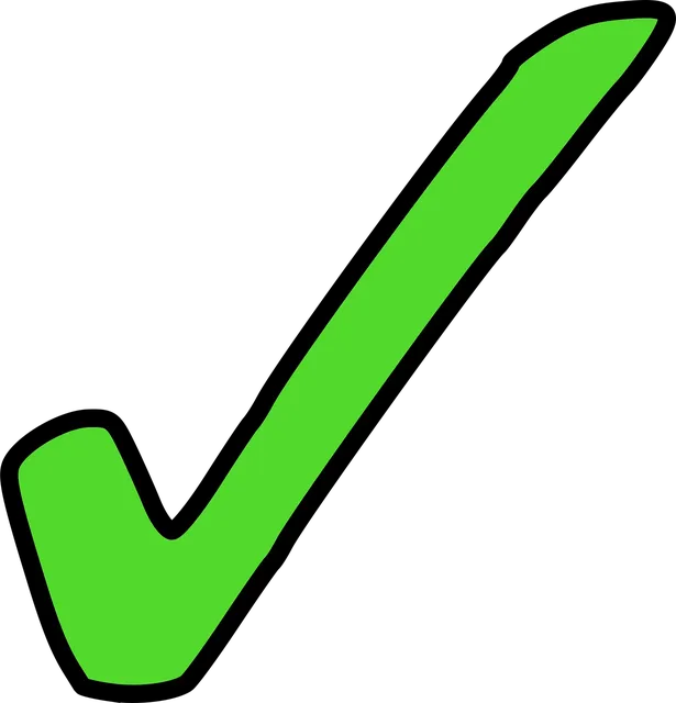✔